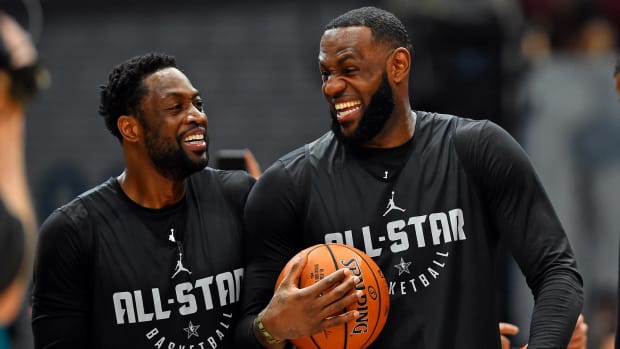 LeBron James and Dwayne Wade